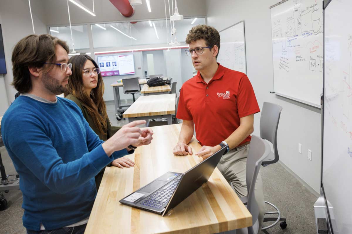 Computer Science Professor Matt Eicholtz