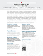 MEd - Transformational Curriculum and Instruction thumbnail