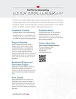 EdD - Doctor of Education in Educational Leadership thumbnail