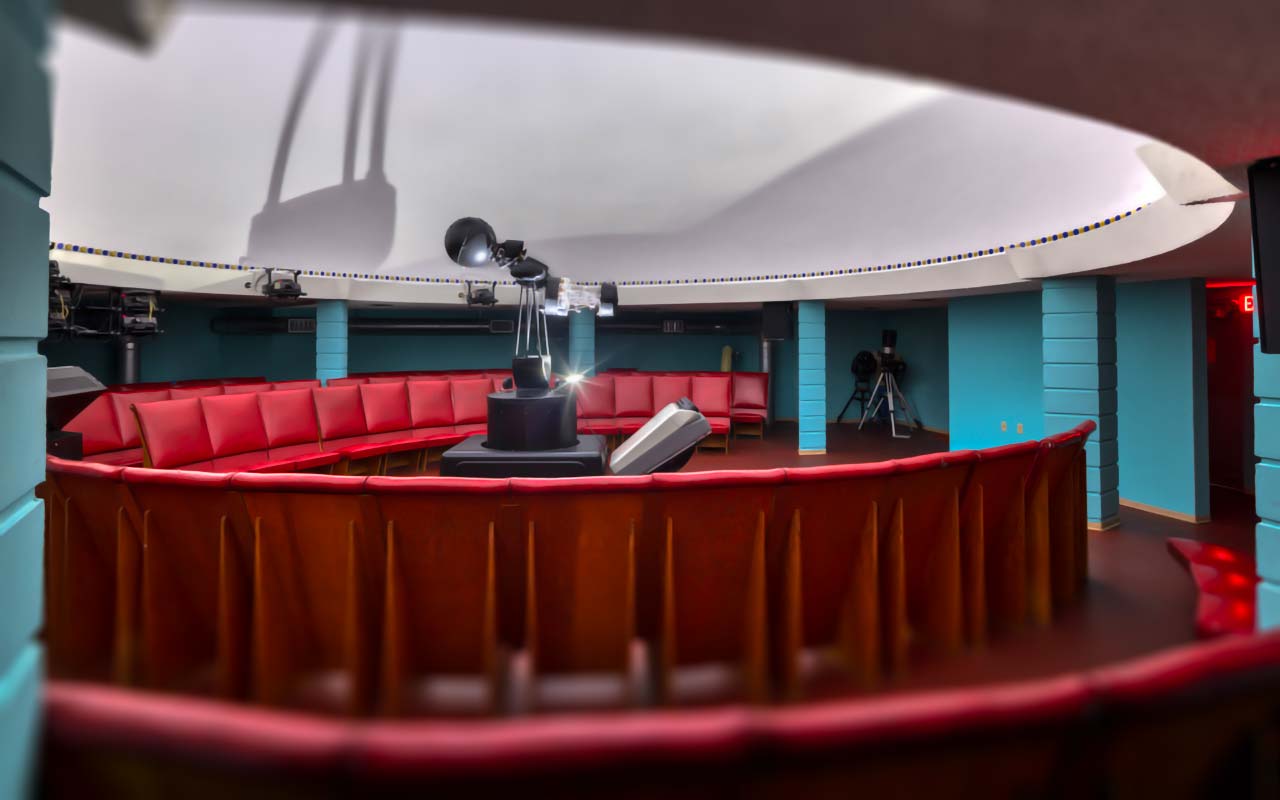 Planetarium interior