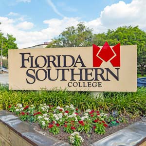 florida southern college sign