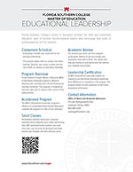 MEd - Master of Education in Educational Leadership thumbnail