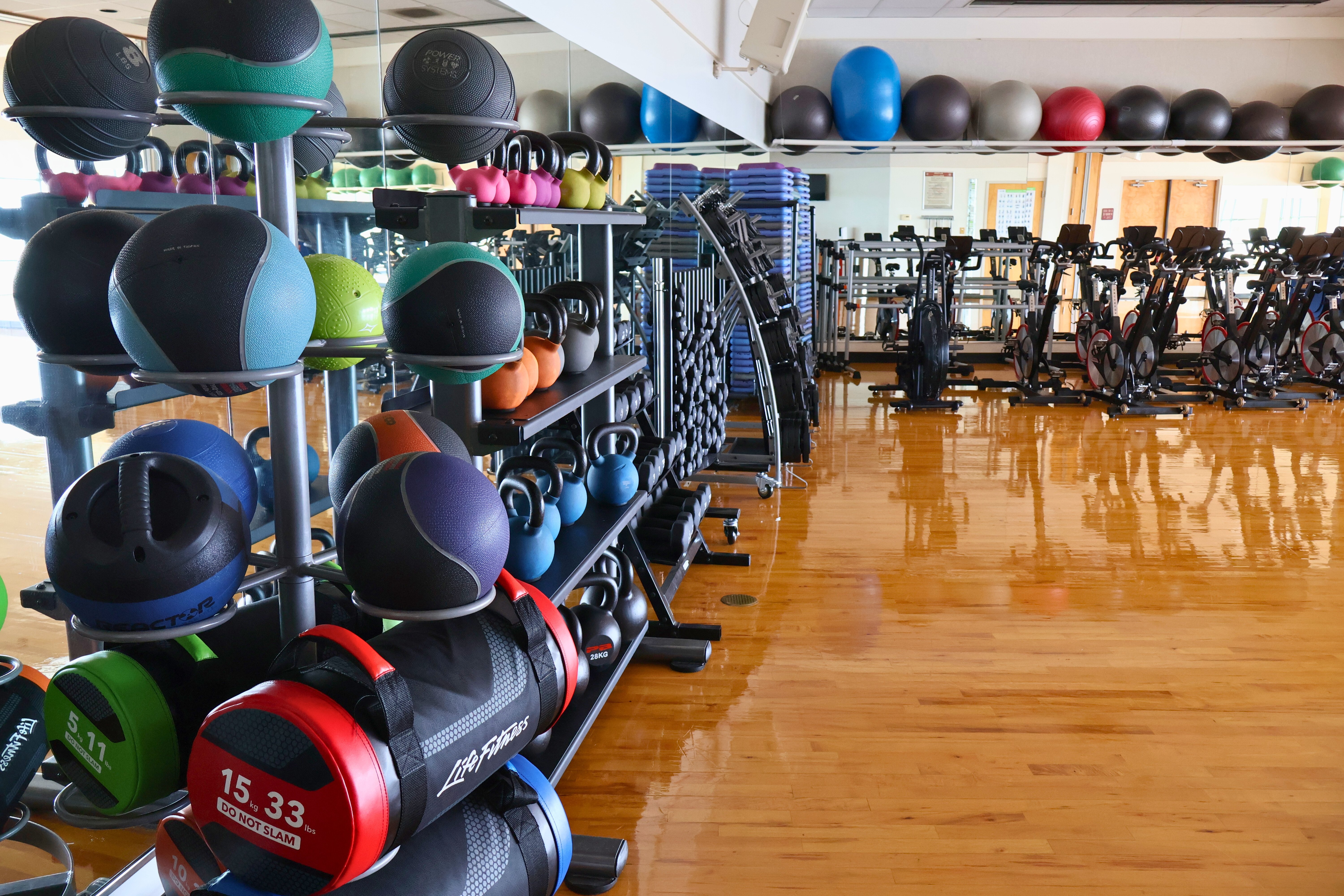 The James K. Sikes Aerobics Room