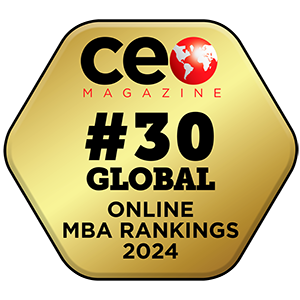 CEO Magazine. #30 Global Online MBA Rankings 2024