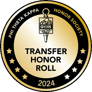 Phi Theta Kappa Honor Society Transfer Honor Roll